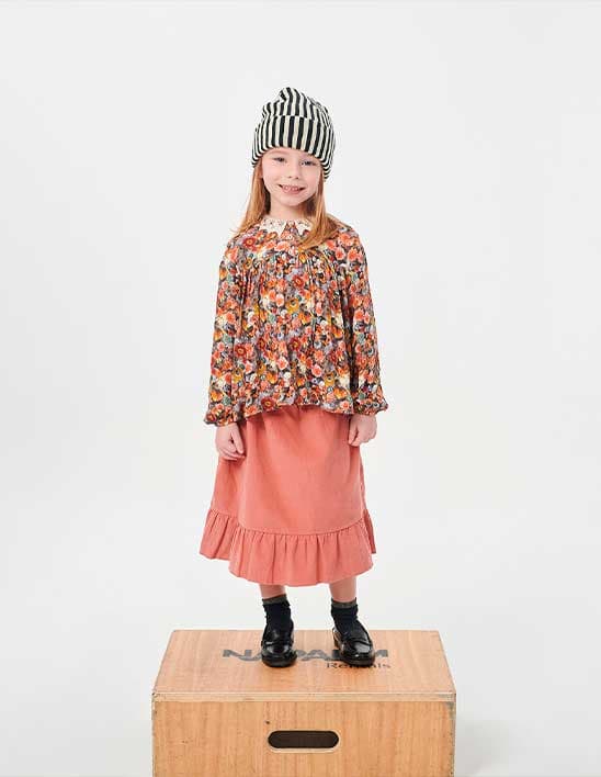 Robe Mamey velour - Chemisier Frida